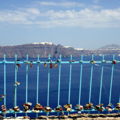 locks of love Santorini